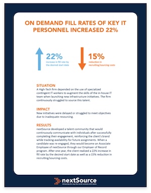 Direct Sourcing Use Case - IT Personnel